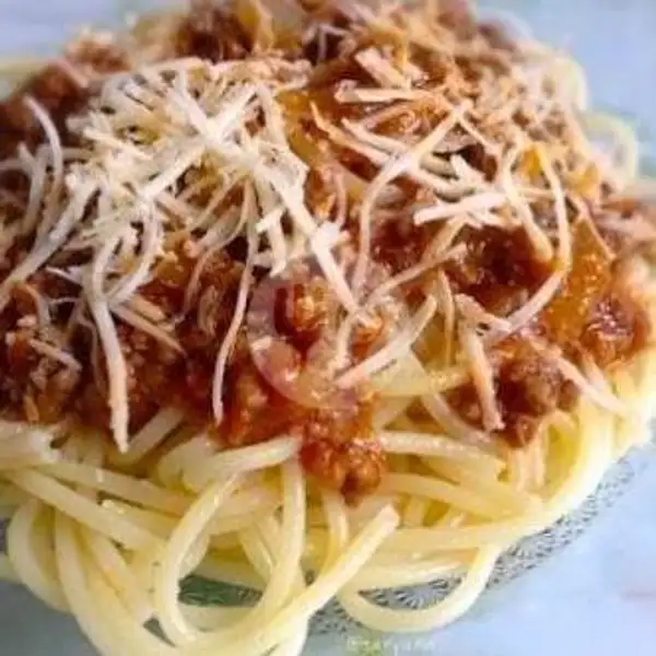 spagetti keju | Resto Murahan, Cipamokolan