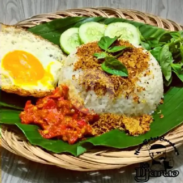 PAKET NASI TELOR Ceplok Sambal Goang | Ayam Goreng Serundeng Nasi Kuning (Gang Cimol Loba Bacot), Subyadinata