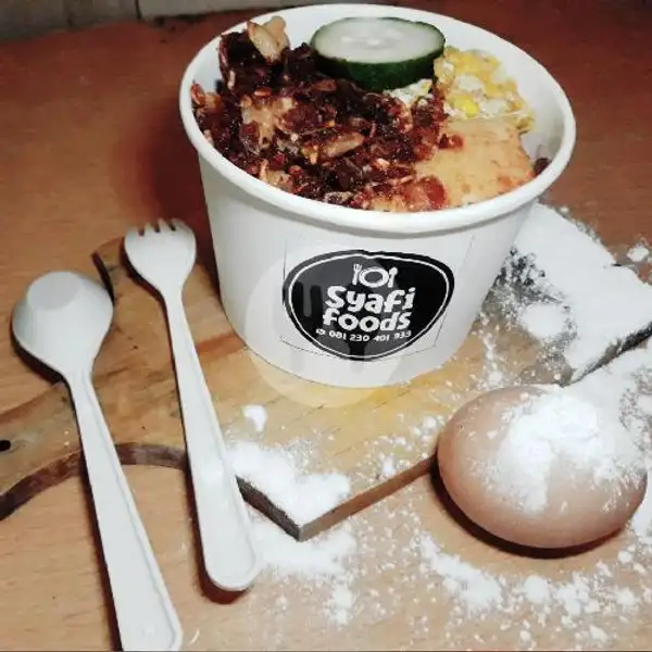 Chiken Rice Bowl Sambal Embe Khas Bali | Syafi Foods, Mayangan