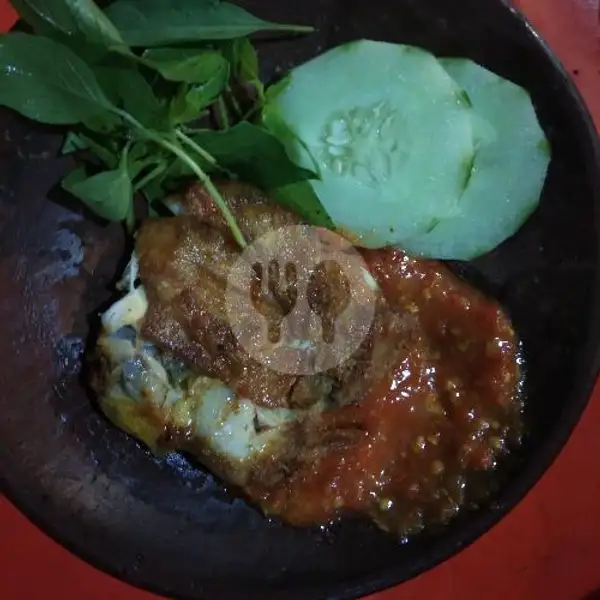 Ayam Geprek Biasa | Penyetan Rajawali Cak Gendut Surabaya, Krembangan