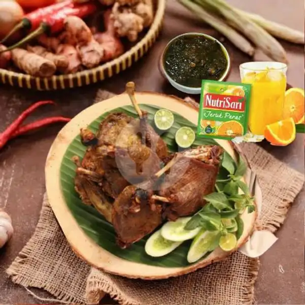 Bebek Black Combo | Pondok Ayam Bakar Mamake, Gambir