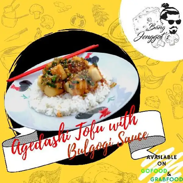 Agedashi Tofu with Bulgogi Sauce | Bang Jenggots, Jatimulya