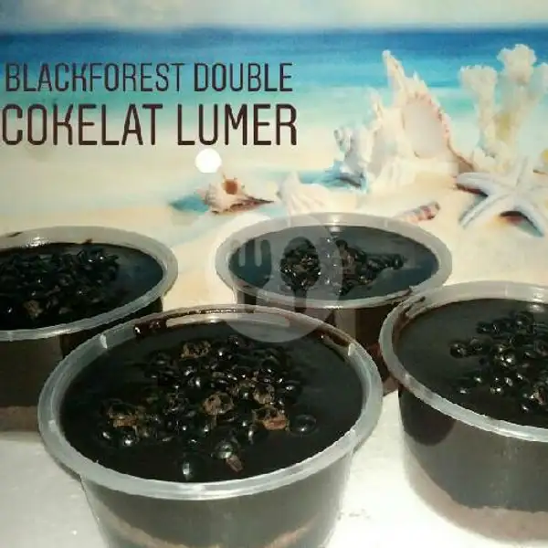 Blackforest Double Coklat Lumer Cup | Hottang Mozarella Donat 31, Matraman