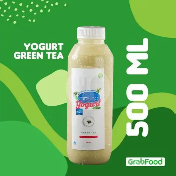 Green Tea Homemade Yogurt Drink 500ml | Bebek Dower, Point Baranang Siang
