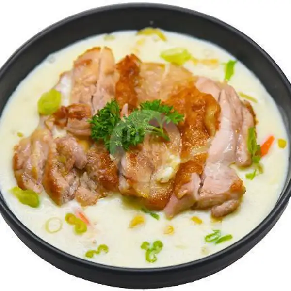 Chicken Cream Soup Soba | Shirokuma Cafe, MargoCity