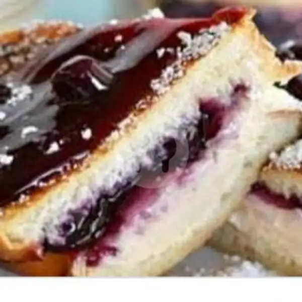 Roti bakar mini rasa bluberry | Roti Bakar Jawir