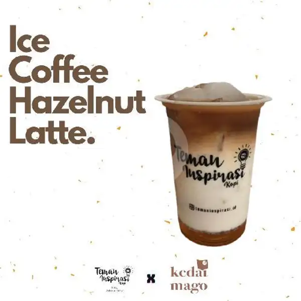Ice Coffee Hazelnut Latte (Kopi Susu Hazelnut) | Kedai Mago