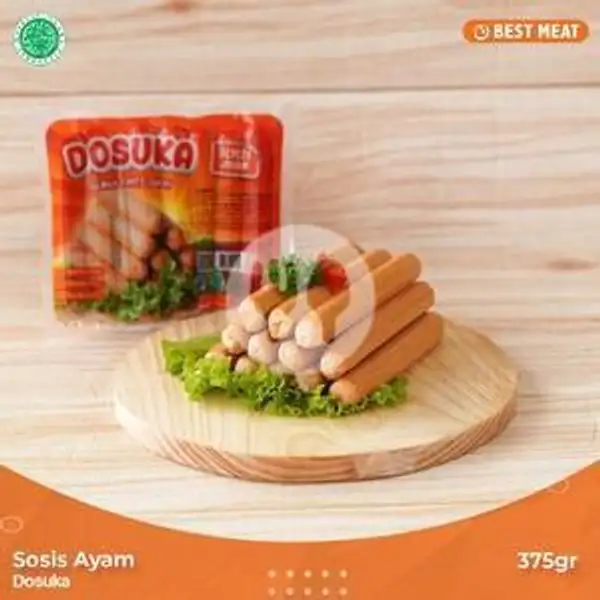 Dosuka Sosis Ayam 375 g | Best Meat, Gedong Kuning