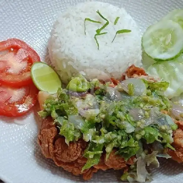 Ayam Geprek Bejo+Nasi | Bu Noni Culinary