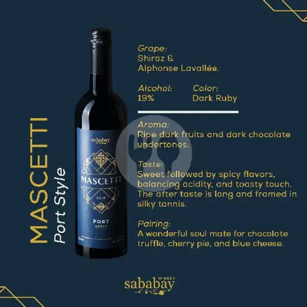 Sababay Mascetti Port Style C.B25k | Alcohol Delivery 24/7 Mr. Beer23