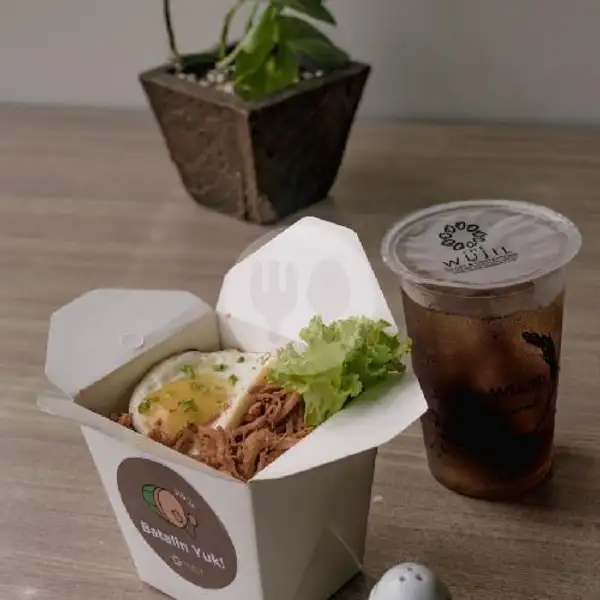 Rice Box Ayam Suwir Pedas Set 1 | The Wujil Resort, Bergas