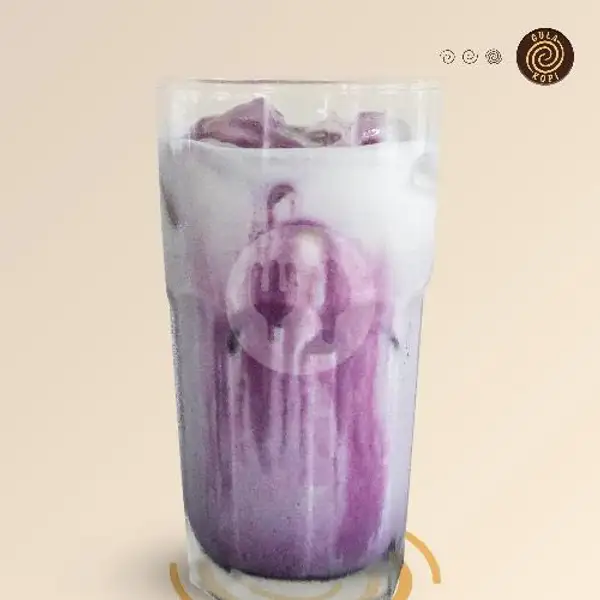 Ice Taro Latte | Gula Kopi , Mas