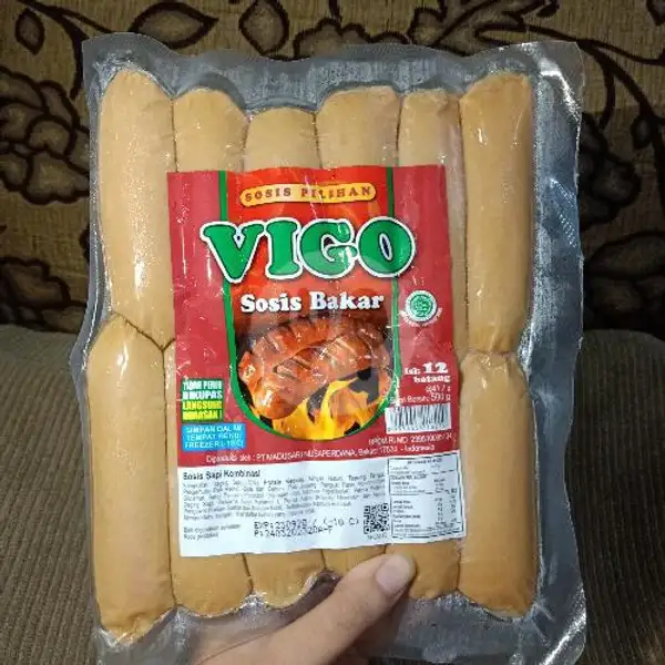 VIGO Sosis Bakar Mini 500gr 12pcs | Frozen Food Valencia, Gedangan