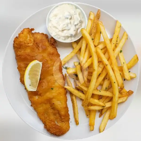 The Fish and Chips | Bruno Allday Cafe, Denpasar