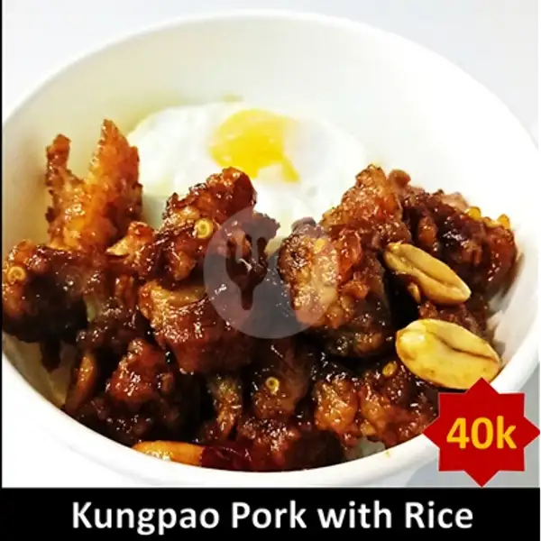 Kungpao Pork (Nasi) | Porky Brothers, Boxx In