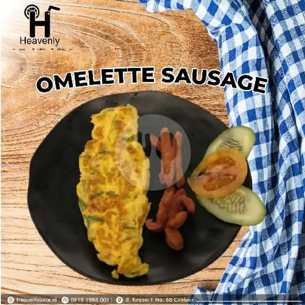 Omelette Sausage | Heavenly Juice, JL. RINJANI 2 NO. 68 PERUMNAS CIREBON