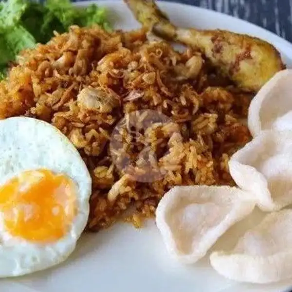 Nasi Goreng Ayam Dada Sebelah/paha/sayap/paha atas Sebelah + Telur | Cha Cha Food, Diponegoro