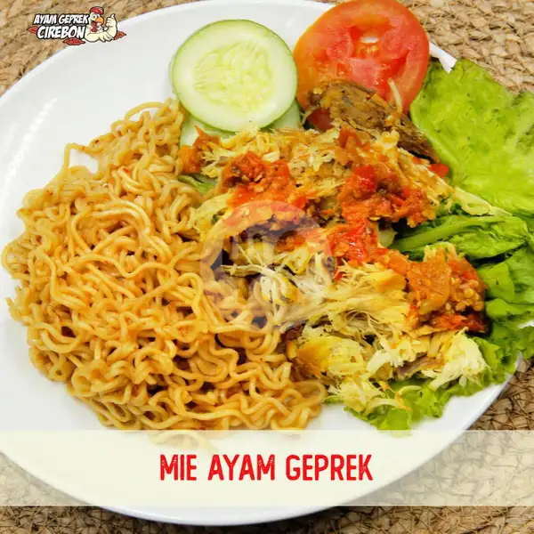 Mie Ayam Geprek | Empal Gentong Mang Darma Pusat Cirebon, P.Diponegoro