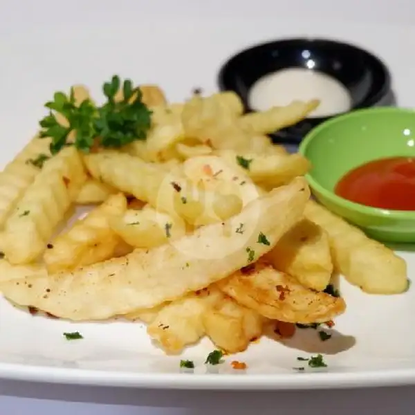 Potato Crincle Cut | Pandemic Cafe Bali, Perum Puri Taman