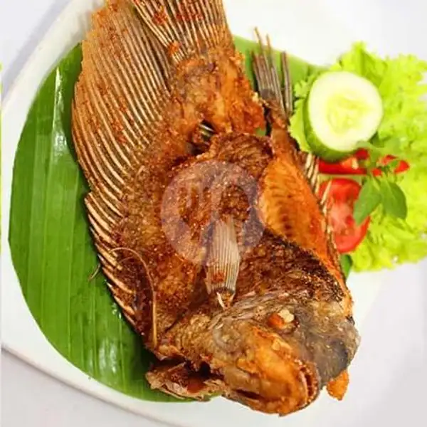 Ikan Goreng Gurami Ukuran (Medium) (3 Ons) | Ikan Bakar Khas Jimbaran & Nasi Tempong Khas Banyuwangi