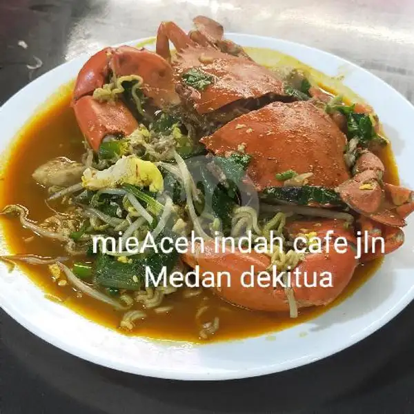 Indomie Kepiting Super Jumbo | Mie Aceh Indah Cafe, Deli Tua