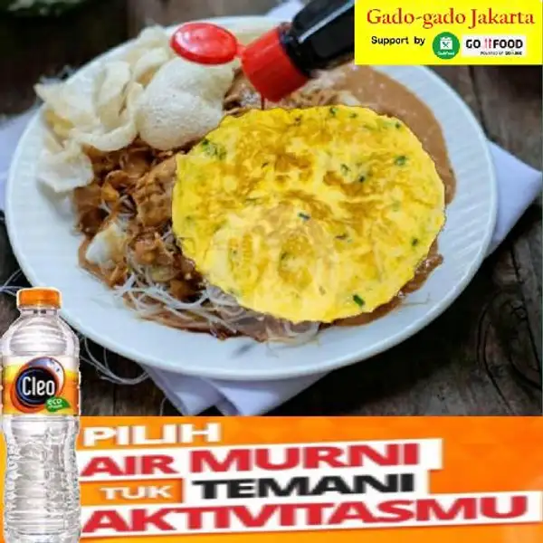 Ketoprak Telur + Cleo | Gado-gado Jakarta & Tahu Tek Telur, Denpasar