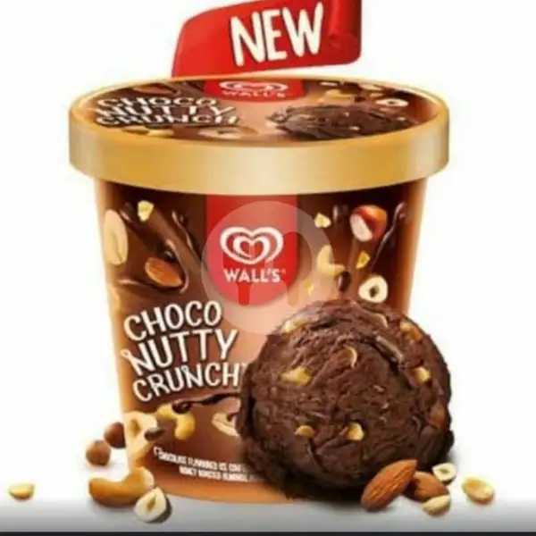 Walls Choco Nutty Crunch 410 Ml | Ice Cream Walls - Gajah Mada (Es Krim)