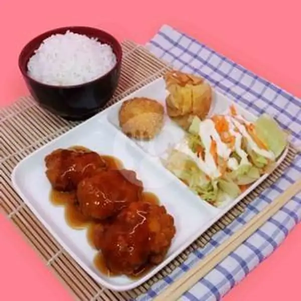 Chicken Karaage Nanban Bento | Order Sekaligus, Dapur Bersama Sawah Besar