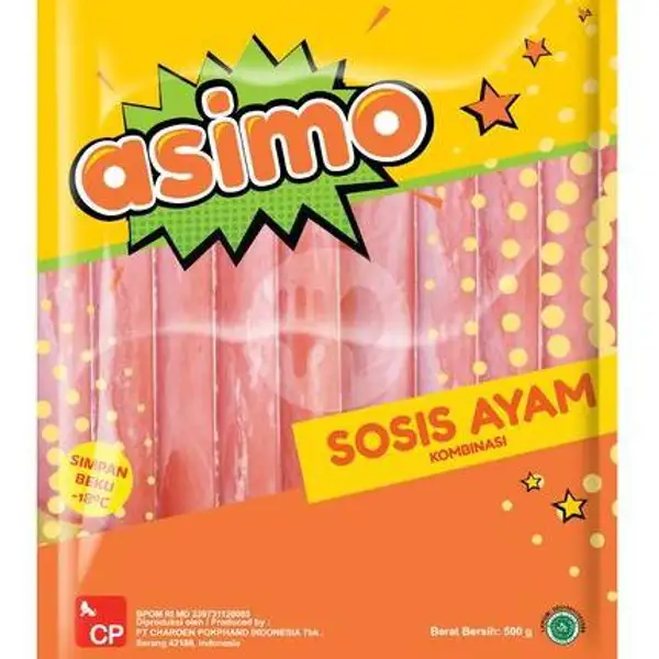 Asimo Sosis Ayam Kombinasi 500Gr | Prima Freshmart, Duta Garden