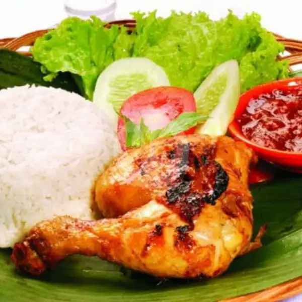 Nasi Putih Panas+ Paha Ayam Bakar Sambel Hot | Pecel Lele Sambel Hot Neng Fanny, Cakung