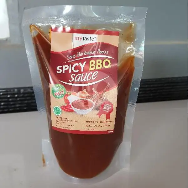 Saus Spicy BBQ My Taste 500 Gram | Rizqi Frozen Food