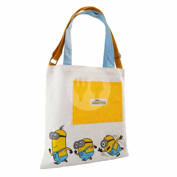 White Minions Totebag (Run to You) | Chatime, Level 21