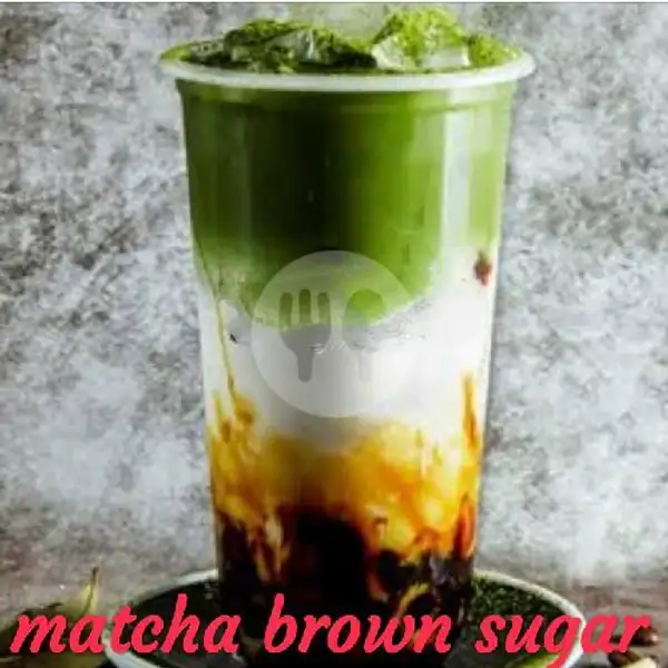 Matcha Brown Sugar ( Large) | Kebab Burrito - Tea Coffee Milk - Milo Oreo - Kenz Sweet