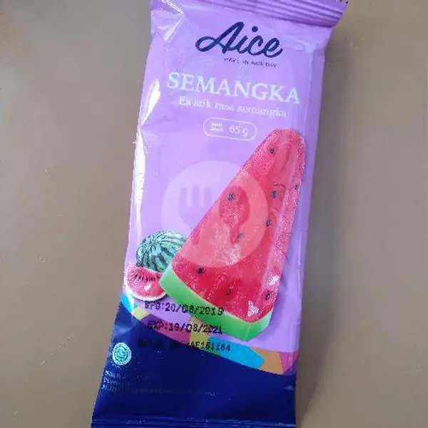Semangka | Ice Cream AICE & Glico Wings, H Hasan