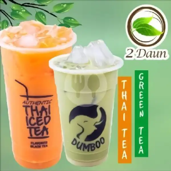 Dumboo Green Tea Jumbo | Teh 2 Daun Simpang Pramuka, Pramuka