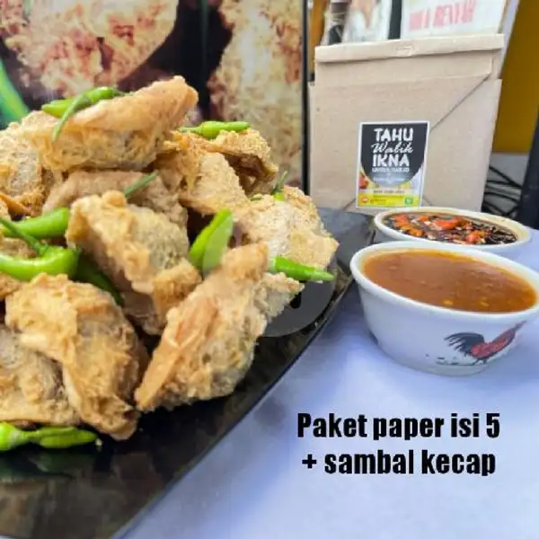 Paket paper Isi 5 Biji ( Sambal Kecap ) | Tahu Walik Ikna, Umbulharjo