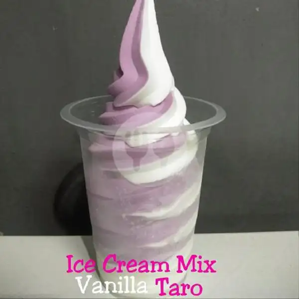 Gelas Besar Mix Vanilla Taro | Ice Cream 884, Karawaci