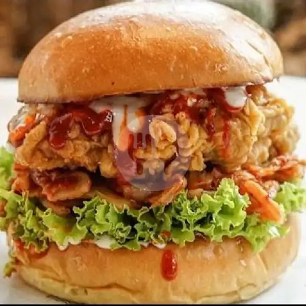 Chicken Burger Crunch | Subag, Dr Moh Hatta