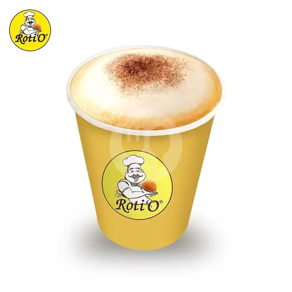 Hot Cappuccino | Roti'O, Losari