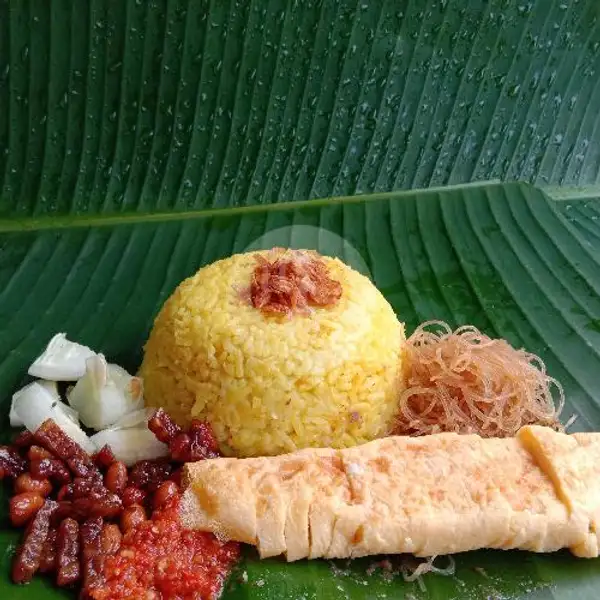 Nasi Kuning Telur Dadar ( Box Sterofoam ) | Nasi kuning Box