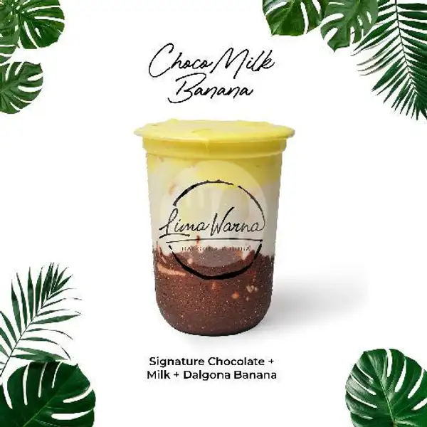 ChocoMilk Banana | Lima Warna Dalgona Dan Boba Kopi, Raya Cilimus