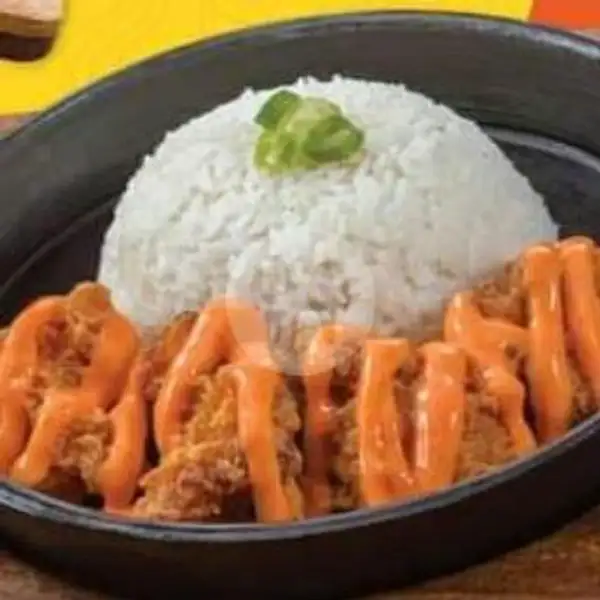 Nasi Ayam Karage Spicy Mayo | Dapoer Ndayu, Gedangan