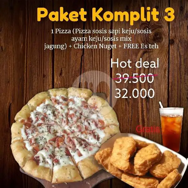 Paket Komplit 3 | Family Pizza, Jeruk Legi