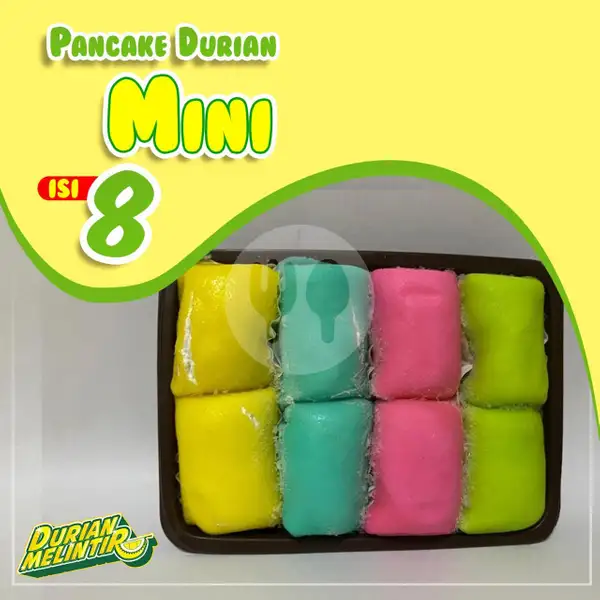 Pancake Durian Mini Isi 8 | Durian Melintir, Jetis Baru