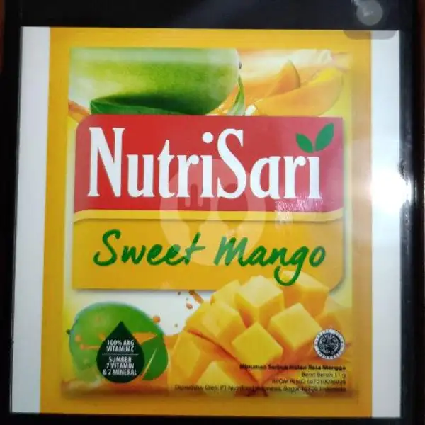 Nutrisari Sweat Mango | Sate Asin Pedas.Grt