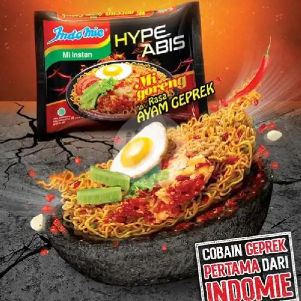 Indomie Goreng Hype Abis + Telur Mata Sapi | Telur Gulung Viral