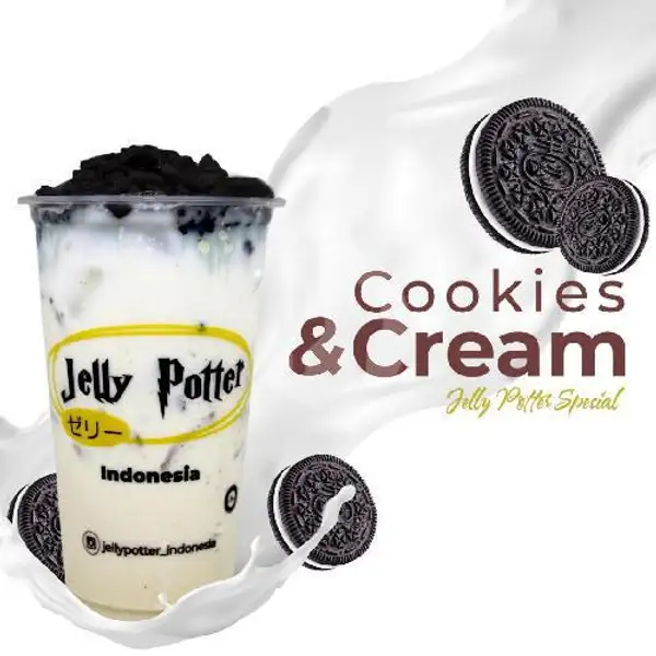 Cookies And Cream | Jelly potter, Harjamukti