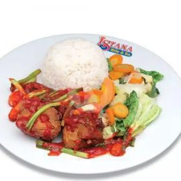 Nasi Ayam Goreng Mentega | Istana Mie & Es, Paragon City Mall
