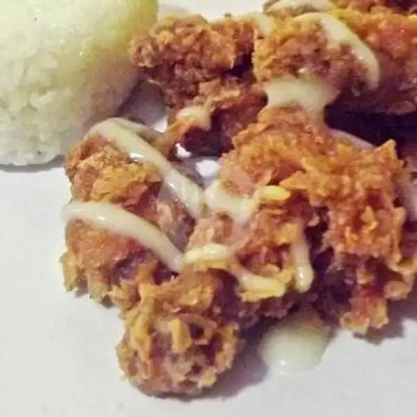 Nasi Chicken Karaage + Telor | Telur Geprek Sarweng Bandung, Tubagus Ismail Dalam