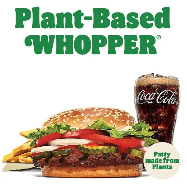 Plant-Based Whopper Meal | Burger King, Batam Center